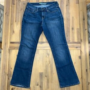 OLD NAVY - The Sweetheart Jean Size 4 Short - classic rise bootcut blue jeans